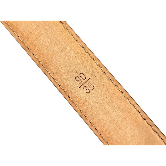 LOUIS VUITTON Multicolor White Belt Womens Monogram LV Murakami LV x TM 90/36 - Picture 6 of 12